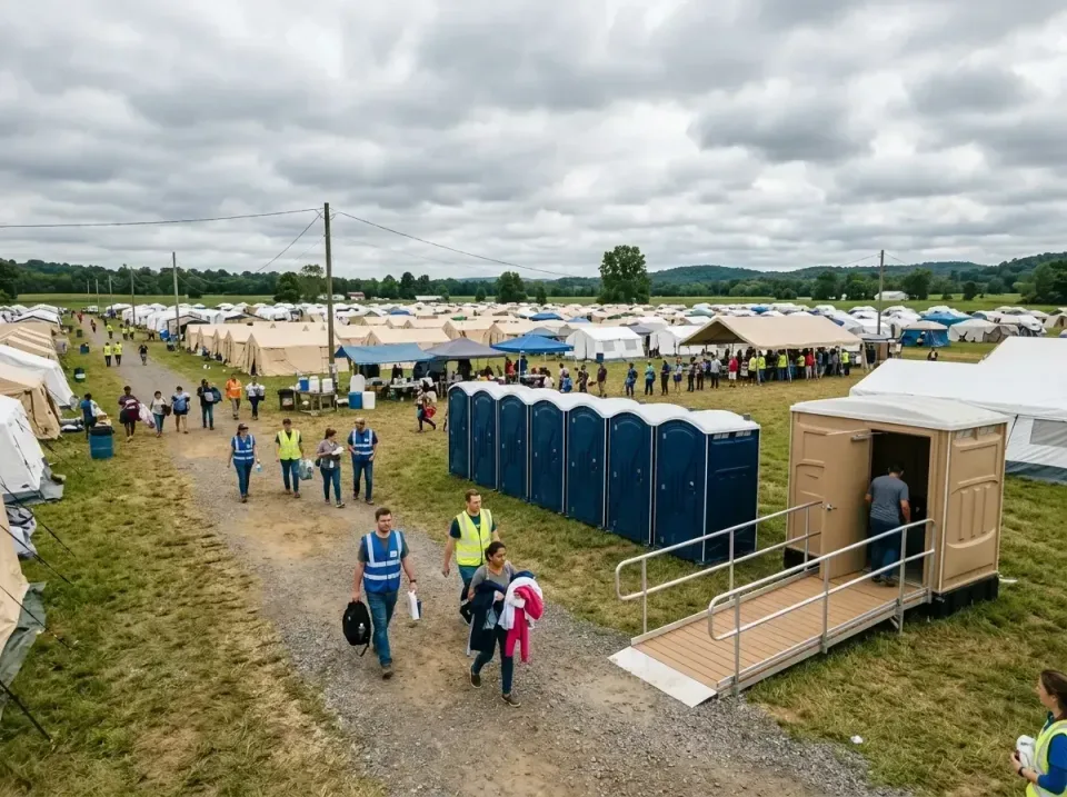 disaster-relief-camp-restrooms-010 — frequently asked questions, Dumpster & Portable Bathrooms Rental in Elkton, MD